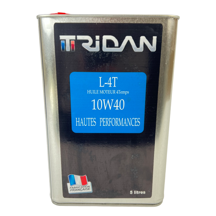 Huile moteur Tridan L-4T 10W40 - 5L hautes performances